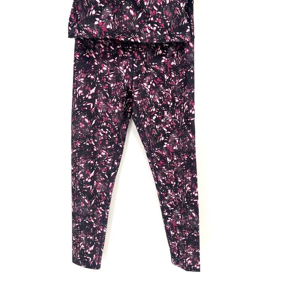 Zella Lite High Waist Print Leggings and Tank Coord Set Size Small - Picture 12 of 13